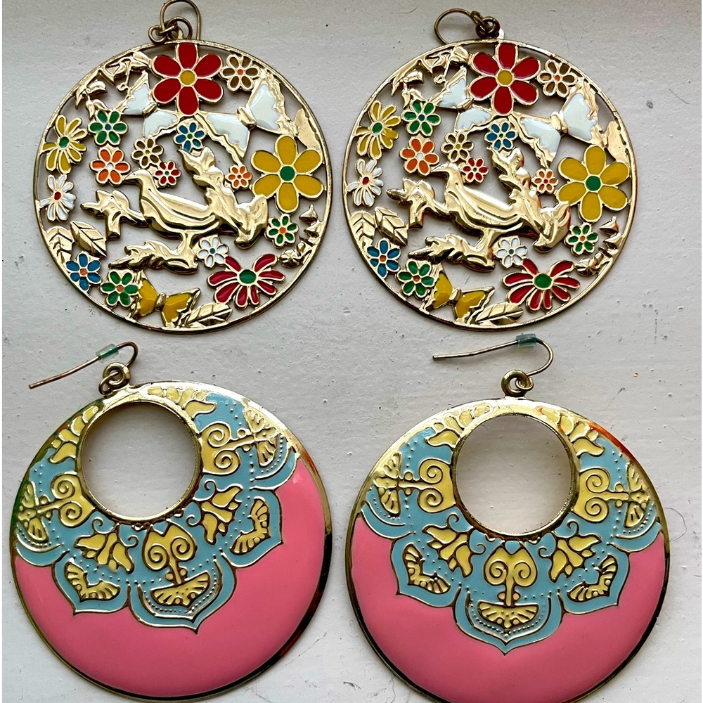 Fun Statement earrings